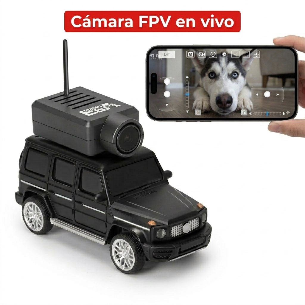 SpyCar™ — Mini Auto RC con Cámara